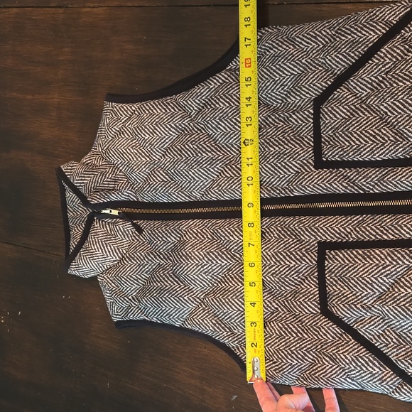 J. Crew Quilted Herringbone Vest - Picture 16 of 16